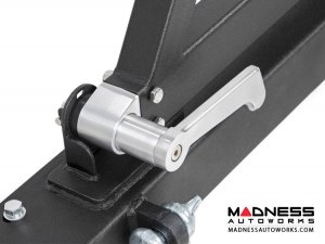 Jeep Wrangler YJ/ TJ Black Full Width Rear Bumper w/ Tire Carrier (1987 - 2006)